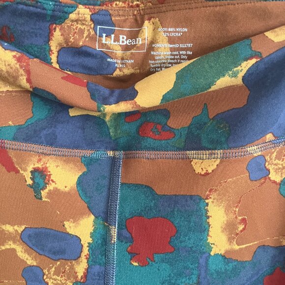 LL Bean Women's Boundless Performance Pocket Tights, Mid-Rise NWT Sz XL - Picture 5 of 6